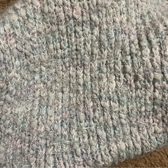 Women’s Fuzzy Infinity Loop Scarf - 32” X 12” - Gray - Picture 4 of 4